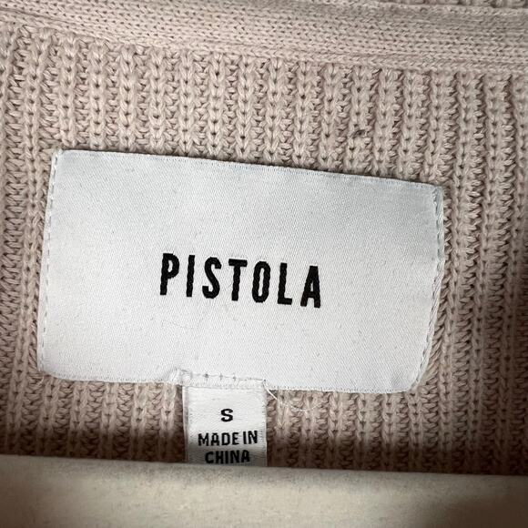 Pistola Darya Oversized Crewneck Pullover Women's Size Small in Dove - Picture 4 of 9